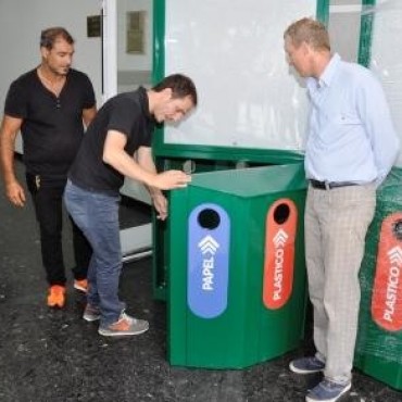 Los primeros t&oacute;tems para reciclaje se instalar&aacute;n en la plaza Eduardo Costa