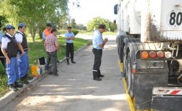 La Direcci&oacute;n de Tr&aacute;nsito y Transporte comenz&oacute; con el pesaje de camiones