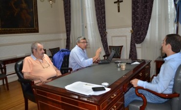 Autoridades de la Escuela T&eacute;cnica &ldquo;Luciano Reyes&rdquo; presentaron un proyecto al Intendente