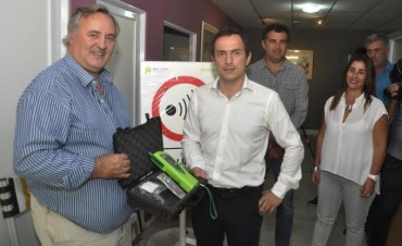 El Intendente recibi&oacute; al ministro de Gobierno bonaerense, quien ponder&oacute; el trabajo realizado en materia de seguridad