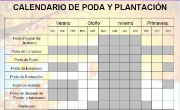 Comenzar&aacute; a funcionar el Registro de Podadores Autorizados 