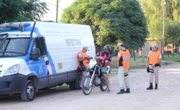 Se realizaron en forma simult&aacute;nea nuevos operativos de control en tres barrios