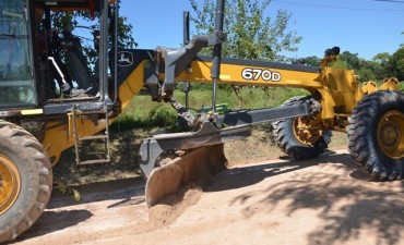 Cuadrillas municipales trabajaron en el barrio El Destino 