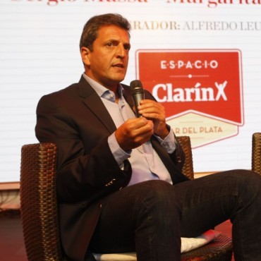 Massa y Stolbizer abrieron el ciclo: Di&aacute;logos para pensar el pa&iacute;s