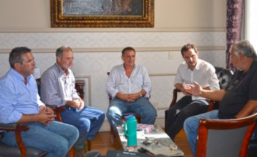 El Intendente se reunió con autoridades del Campana Boat Club