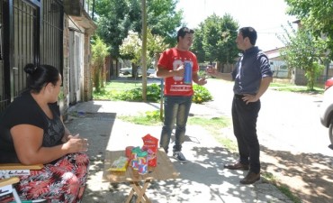 Vecinos de Don Francisco agradecieron al Intendente la pavimentaci&oacute;n de las calles