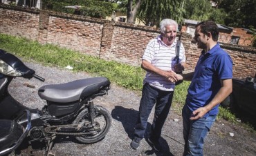 Recuperan otra moto robada y se la entregan a su due&ntilde;o