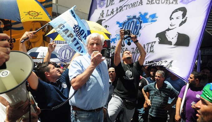 La UOM march&oacute; contra los despidos