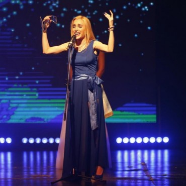 En el Teatro Auditorium  Premios Estrella de Mar 2018:  Premio Estrella de Mar de Oro F&aacute;tima Florez