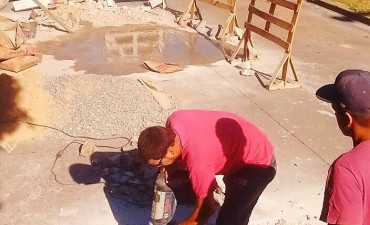 Cuadrillas municipales realizan tareas en distintos puntos de la ciudad