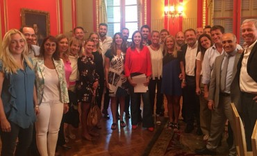 Senadores Cambiemos mantuvieron una reuni&oacute;n de trabajo con Mar&iacute;a Eugenia Vidal