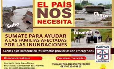 Colecta de C?&nbsp;ritas destinado al Norte Argentino