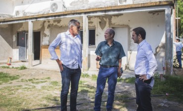 El Intendente recorri&oacute; la obra del nuevo edificio de la Polic&iacute;a Local
