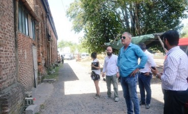 El Municipio continúa realizando trabajos en el predio del ferrocarril