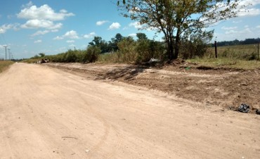El Municipio limpi&oacute; un micro basural en Las Campanas