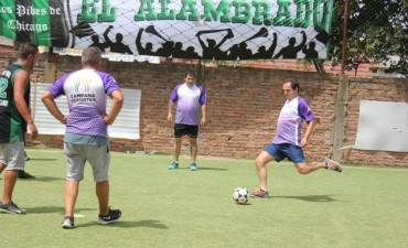 Abella particip&oacute; de un evento solidario organizado por militantes de Cambiemos