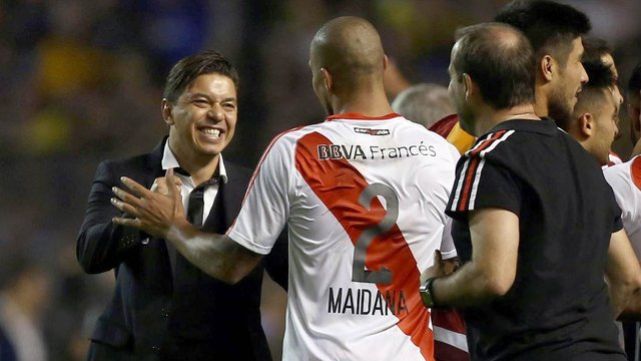 Marcelo Gallardo elogió a Maidana y confirmó a Armani entre los concentrados