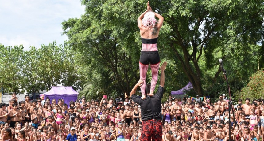 Con una gran fiesta acu&aacute;tica, se despidi&oacute; la Colonia de Verano 2019