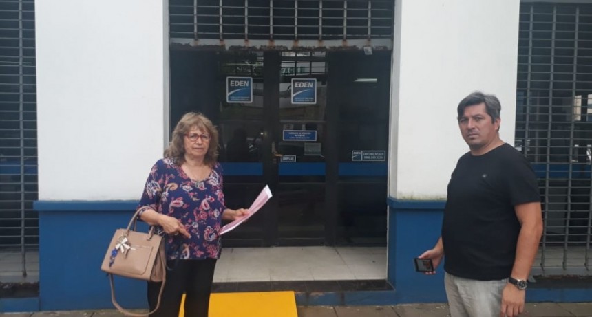 Concejales de la UV M&aacute;s Campana reclamaron por el servicio el&eacute;ctrico