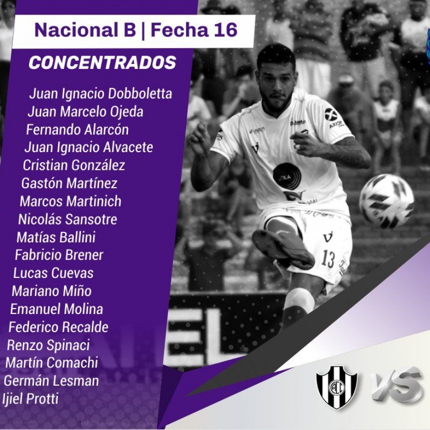 Villa Dálmine juega esta noche en Santiago del Estero