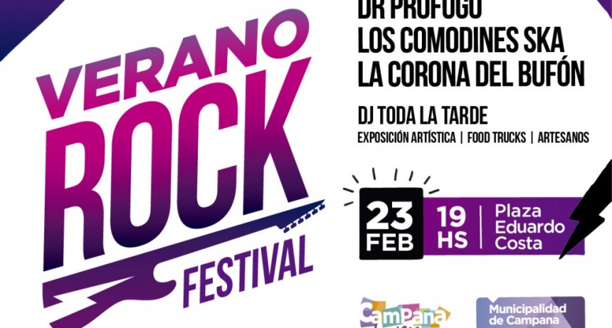 A puro rock, la familia podrá disfrutar de espectáculos gratuitos este fin de semana