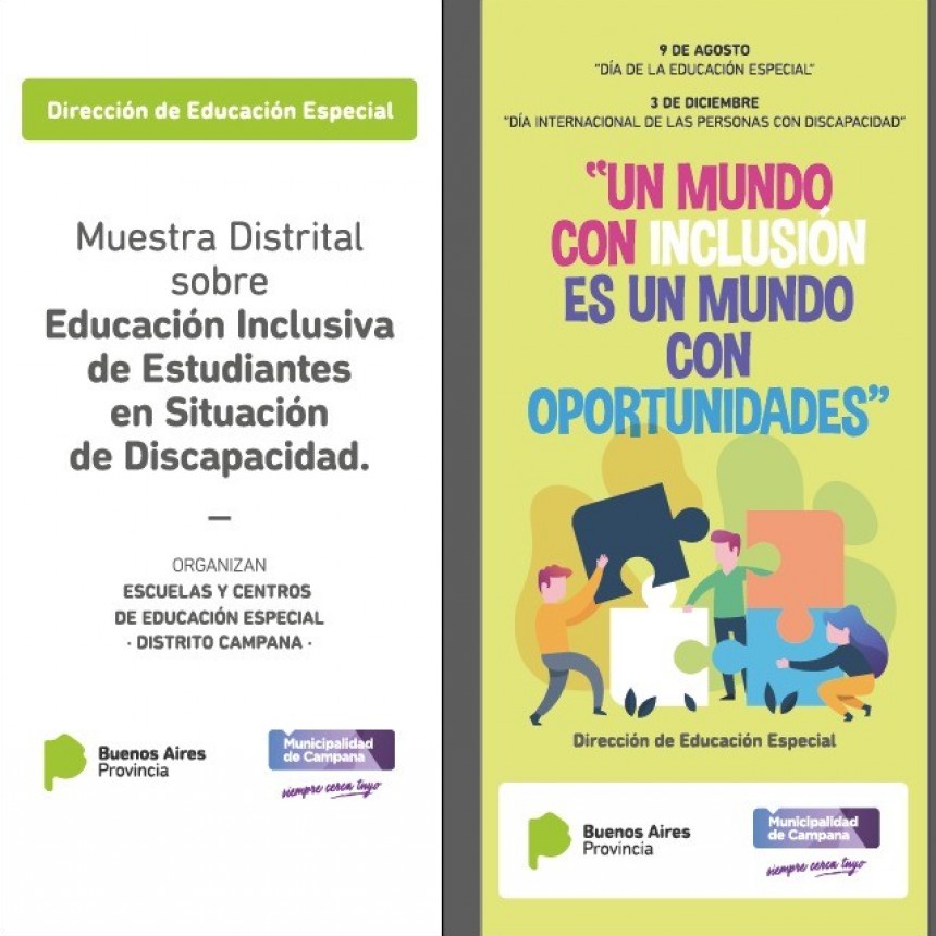 Se realiz&oacute; una Muestra Distrital sobre Educaci&oacute;n Inclusiva