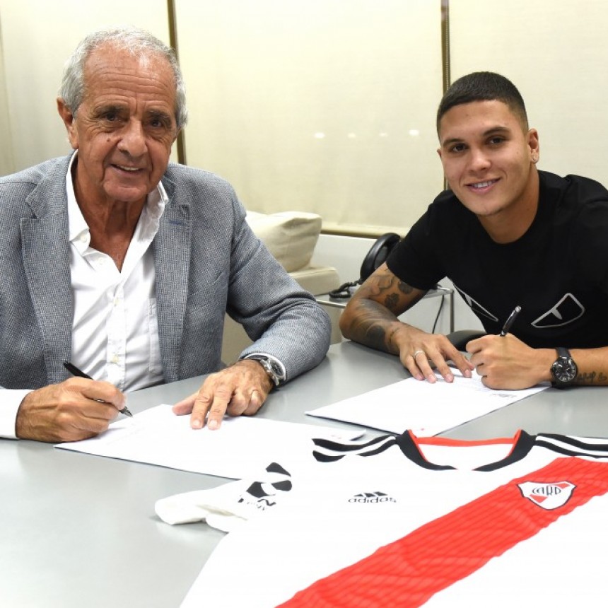 River Plate blinda a Juan Fernando Quintero
