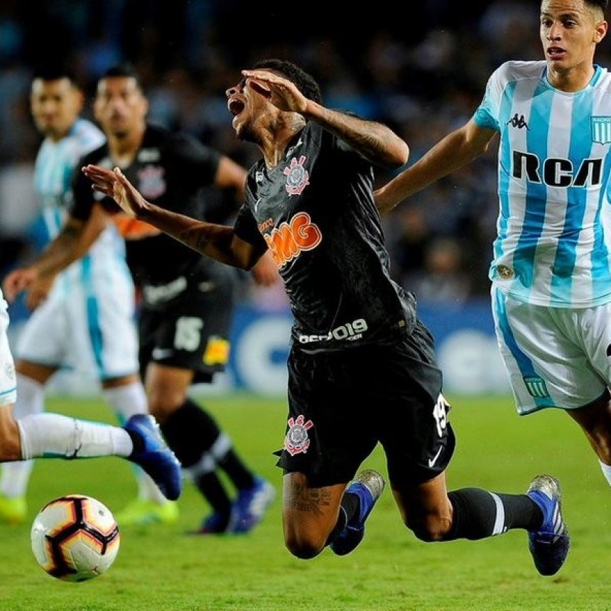 Corinthians de Brasil elimin&oacute; a Racing Club de la Copa Conmebol Sudamericana