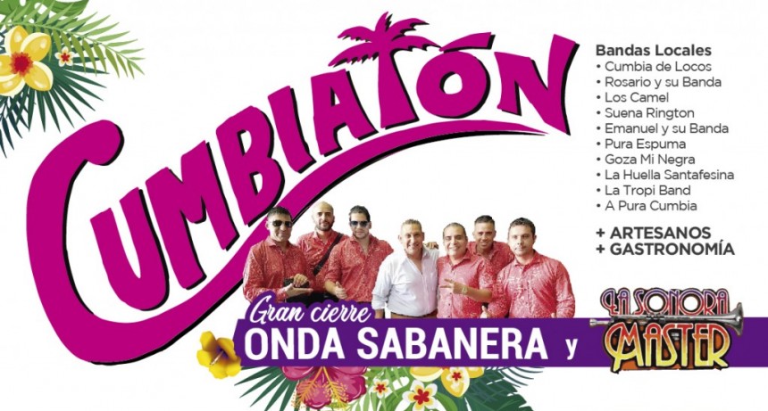 Cumbiatón: La Sonora Máster y Onda Sabanera tocarán este martes en la Plaza 1º de Mayo