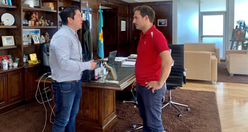 Abella se reuni&oacute; con su par de Malvinas Argentinas