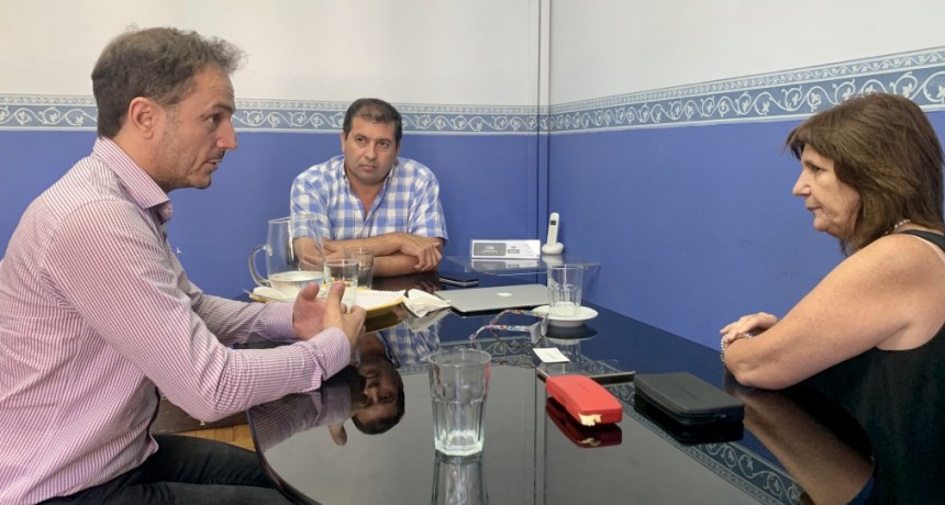 Abella se reuni&oacute; con la ex ministra de Seguridad, Patricia Bullrich