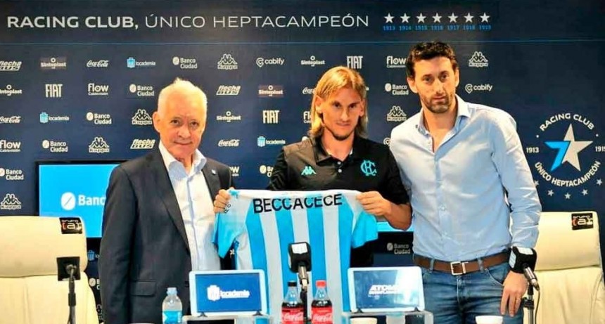 El presidente de Racing sali&oacute; a defender a Beccacece