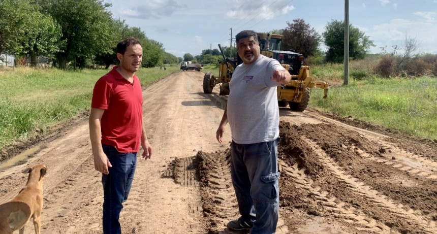 El Municipio realiza importantes trabajos de mejoramiento integral sobre Moreno