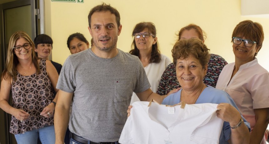 Personal de enfermer&iacute;a del Hospital y los CAPS recibi&oacute; indumentaria de trabajo
