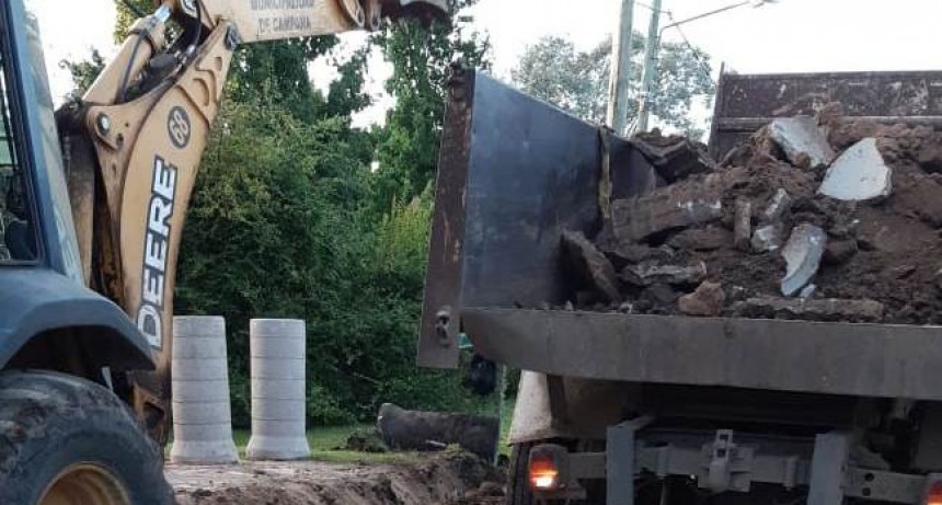 Los trabajos de mantenimiento integral contin&uacute;an por el barrio San Jorge