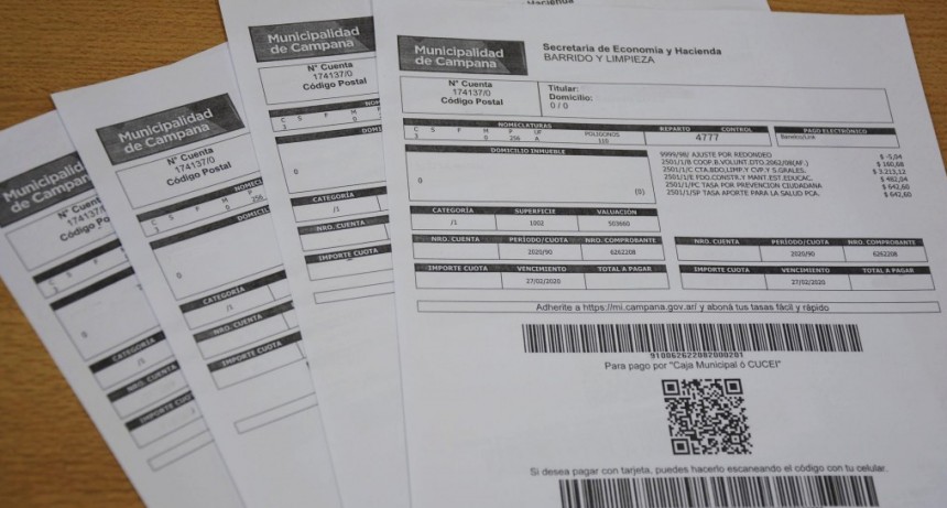 Aclaran detalles sobre el envio de las boletas del BL