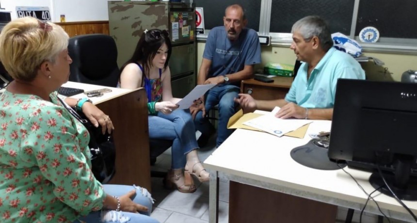 La Diputada Soledad Alonso se reunió con Carlos Barrichi.