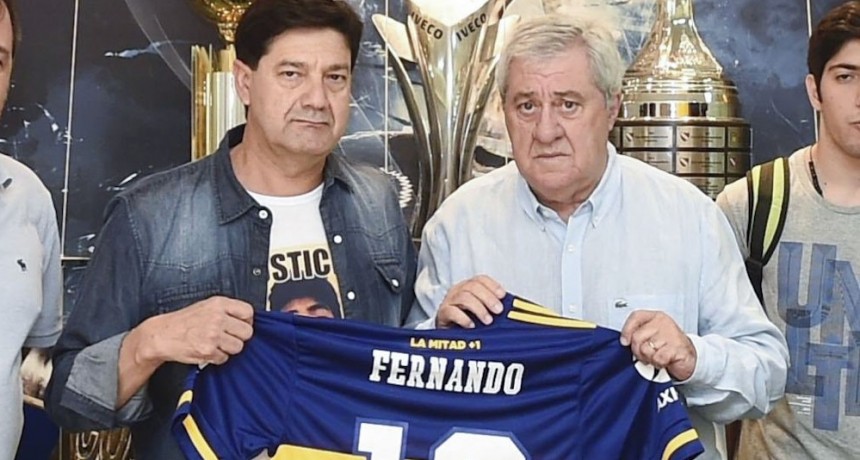 El padre de Fernando B&aacute;ez Sosa fue recibido por Jorge Ameal