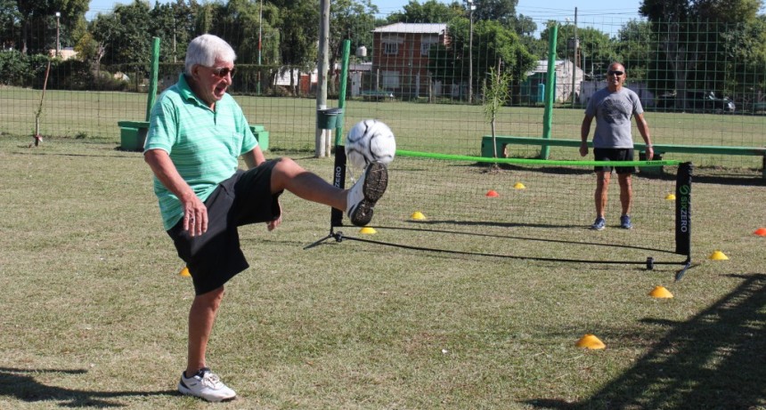 Adultos mayores participaron de un Encuentro Multideportivo