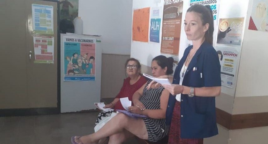  Dengue: se brind&oacute; una charla informativa en el barrio Otamendi