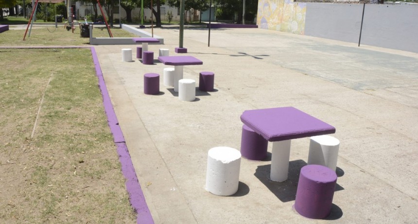    EL MUNICIPIO CONTINÚA CON LA PUESTA EN VALOR DE LOS ESPACIOS PÚBLICOS 