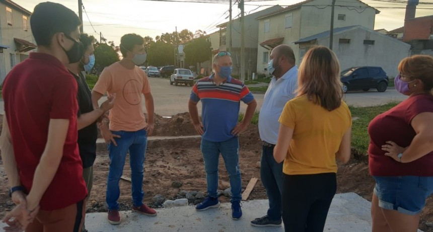 Desde Jóvenes de Campana destacaron la importancia de las obras en Héroes de Malvinas