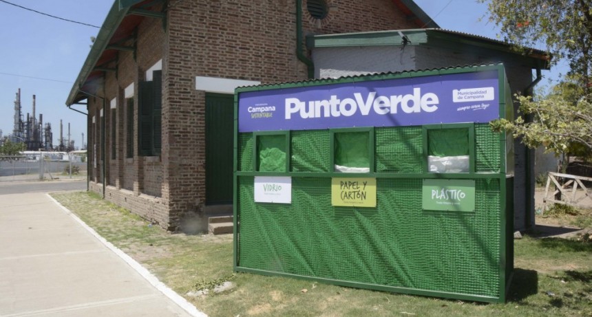 Inauguraron tres nuevos puntos verdes fijos en la ciudad 