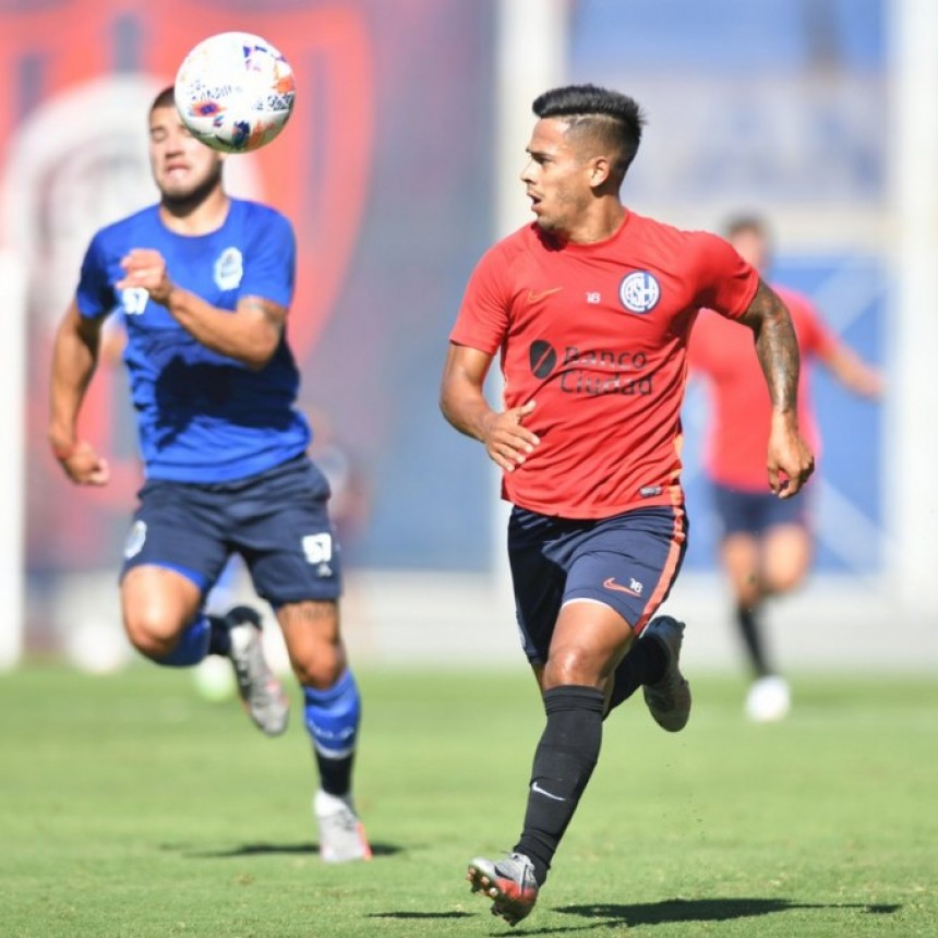 SAN LORENZO JUGO EL SABADO UN NUEVO AMISTOSO PREPARATORIO