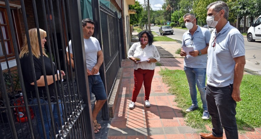 Concejales de Juntos por el Cambio anunciaron importantes obras en el barrio Sarmiento 