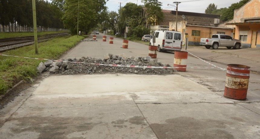   El Municipio inició un importante plan de bacheo en el casco urbano