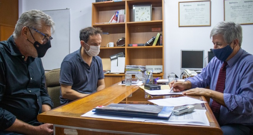 El Intendente se reunió con el Fiscal General y ratificó el compromiso de colaboración del CIMoPU con la Justicia 