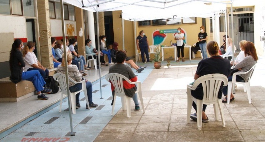 Hoy arranca la vacunación contra el COVID-19  en la Escuela N°2