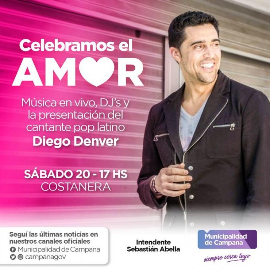 Invitan a celebrar el Día del amor   