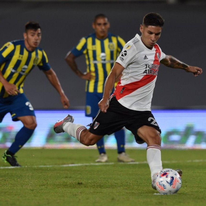 River Plate le ganó a Rosario Central por 3 a 0